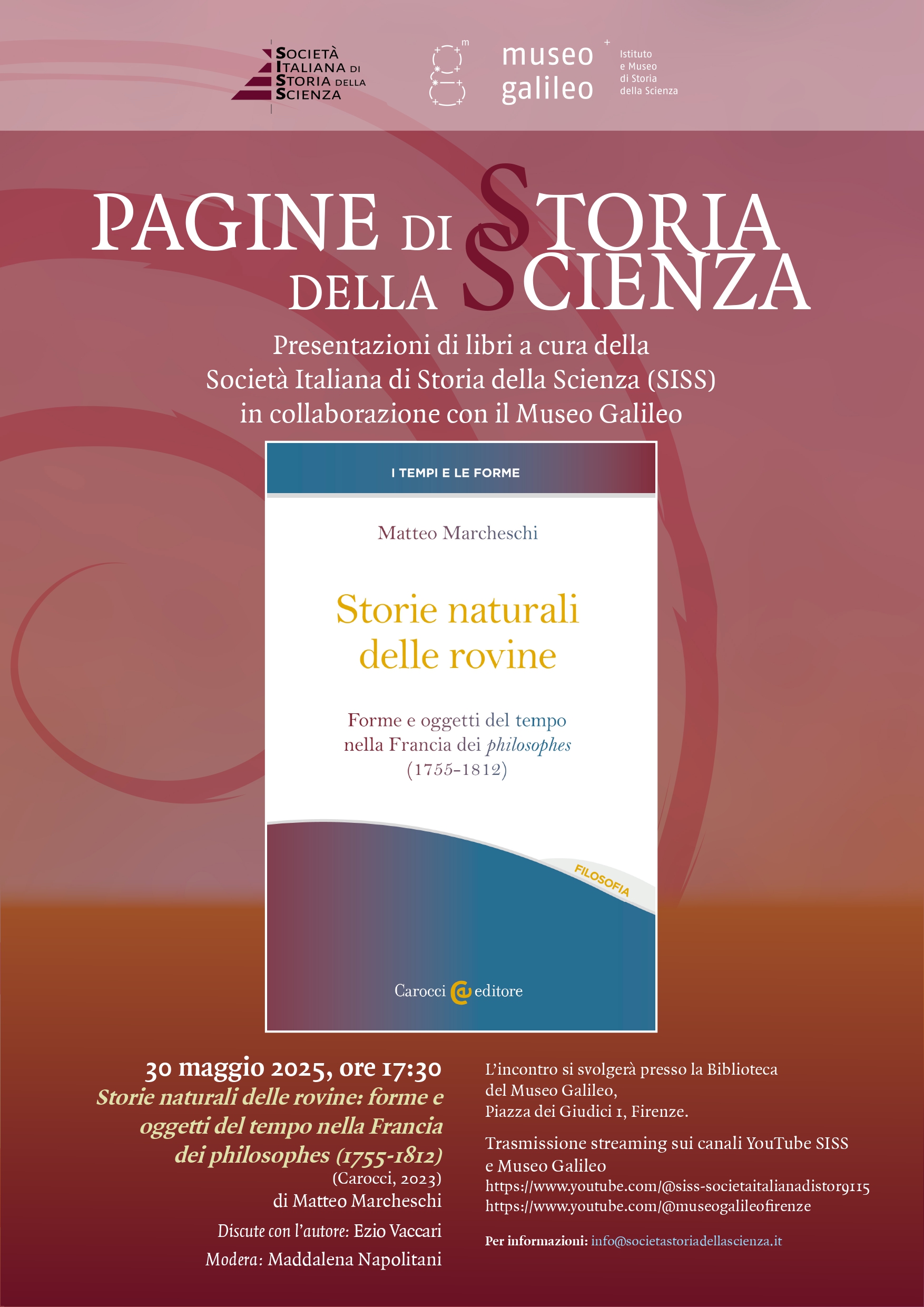 Presentazione volume La scienza del tatto. Un percorso tra filosofia naturale e medicina